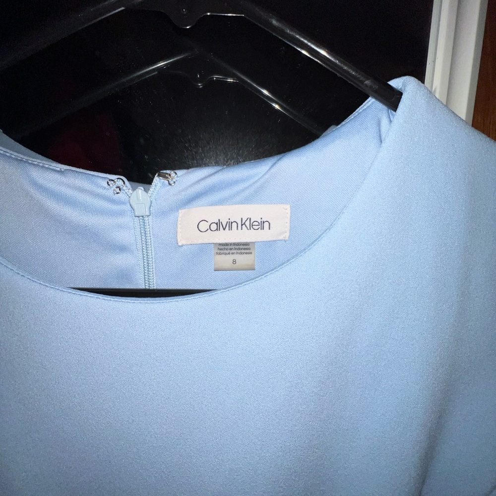 Calvin Klein Light Blue Dress - Picture 2 of 3